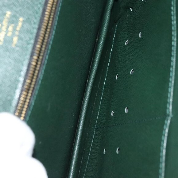 LOUIS VUITTON Taiga Pochette Kourad Clutch Bag Epicea - Picture 9 of 16